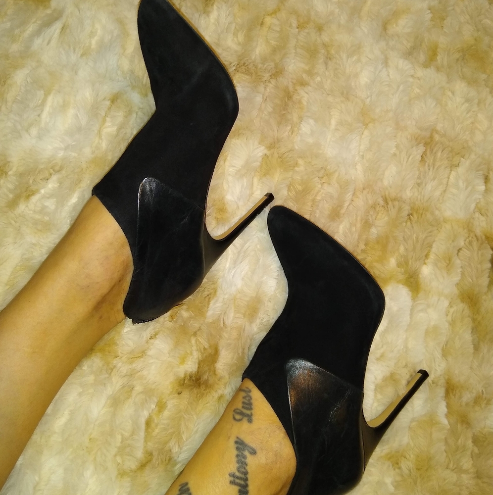 Sam Edelman Black Heeled Boots